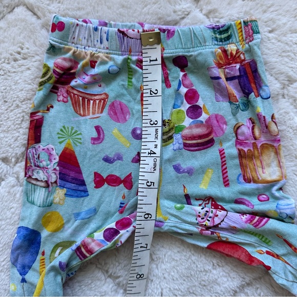 Posh Peanut | "Happy Birthday" Party Balloons Bamboo Pajama Pants | Size 2T - Picture 9 of 9